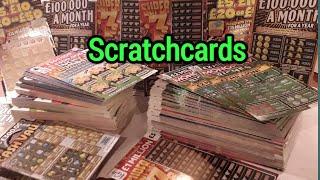 SCRATCHCARDS.....VIEWERS  PICK THE CARDS...GAME....£200
