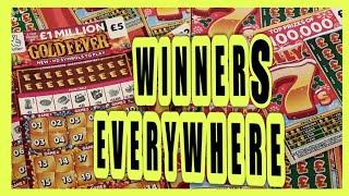 BIG SUNDAY GAME..GOLDFEVER..WIN £50..LUCKY LINES..JOLLY 7s