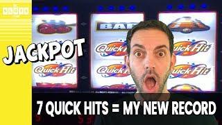 7 Quick Hits JACKPOT!  RECORD @ San Manuel Casino  BCSlots