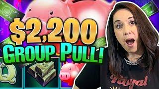 $2200 going in HIGH LIMIT PIGGIES ! NOT YOUR "NORMAL" GROUP PULL !