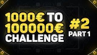 €1,000 TO €100,000 CHALLENGE - MEGA BALL AND DEAL OR NO DEAL | ATTEMPT #2 PART 1