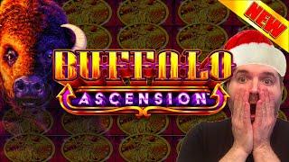 I Couldn't Walk Away!  Gettin' REELED IN On NEW Buffalo Ascension Slot Machine!