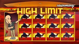HANDPAY? Real Close! - CMNJ PLAYS IN THE HIGH LIMIT SLOT "ROOM" - Slot Machine Bonus (Casinomannj)