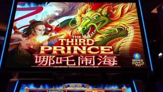 NEW GAME Testing the waters The Third Prince slot machine Free spin battle bonus Aristocrat