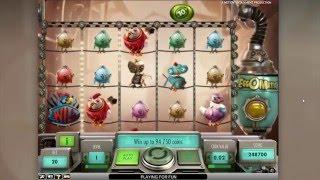NETENT EggOmatic Online slot REVIEW Featuring Big Wins With FREE Coins