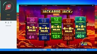 JACKAROO JACK - Mega Win - Rare win on this provider