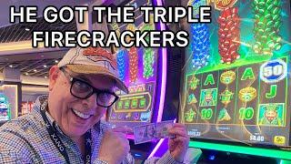 OH WHAT A SWEET RUN! NEW FIRECRACKER BOOST TRIPLE FIRECRACKERS AT CHOCTAW #choctaw #casino #slots