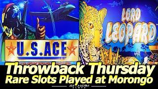 U.S. ACE and Lord Leopard Slot Machines - Rare Games Played at Morongo for Throwback Thursday!