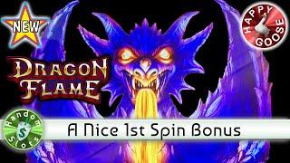 ️ New - Dragon Flame slot machine, First Spin Bonus