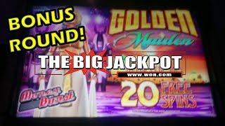 Golden Maiden ️ QUICK BONUS ROUND w The Big Jackpot | The Big Jackpot