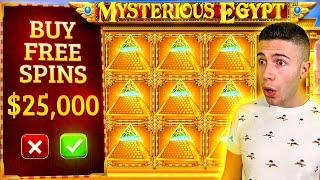 $25,000 Bonus Buy on Mysterious Egypt (25K SUB SPECIAL #5)