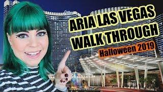 Aria Casino & Hotel Las Vegas | Walkthrough tour | Halloween 2019