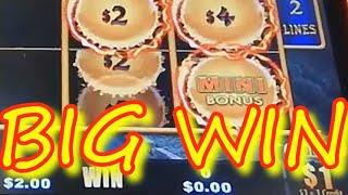 DRAGON CASH $250 mini $1 denom huge win live play magic totem