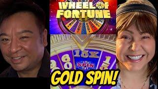 Asked for 15X & Got it! Wheel of Fortune Gold Spin