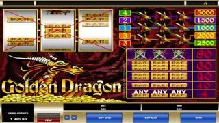 FREE Golden Dragon  slot machine game preview by Slotozilla.com