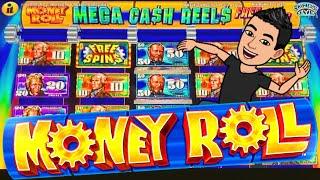 SUPER BONUS RUN! ROLLIN W/ MONEY ROLL! MEGA CASH REELS Slot Machine Bonus INCREDIBLE TECHNOLOGIES