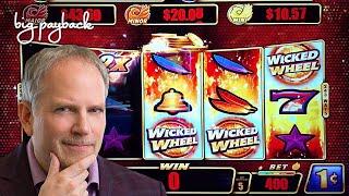 Wicked Wheel Fire Phoenix Slot - ALL FEATURES, LIVE PLAY BONUSES!