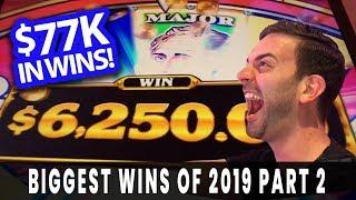 HUGE $77K in WINS   Biggest Wins of 2019  Part 2 of 3