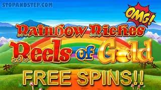 Rainbow Riches Reels of Gold - BIG WIN SLOTS - Live Play