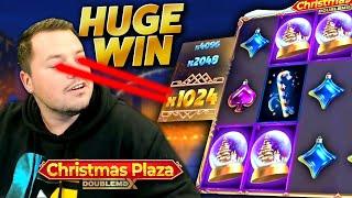 Insane Multi on New Slot Christmas Plaza Doublemax!