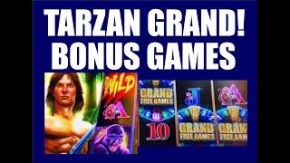 Tarzan Grand Slot Machine! Bonuses on Max Bet!