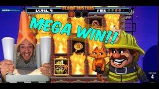 ULTRA MEGA WIN!!! Flame Busters LEVEL 5! - From Casino Live Stream