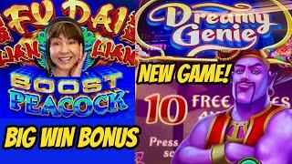 Is This My New Lucky Bet? BIG WIN Peacock Boost-New Game Dreamy Genie