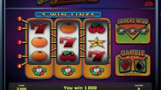5 Line Jokers fruitmachine - Online Casino Slots