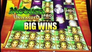 BIG WINS on Medusa Unleashed Slot Machine