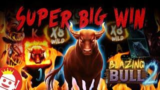 Blazing Bull 2  SUPER HUGE WIN!