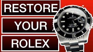 Rolex Submariner Polishing, Scratch Removal at Home