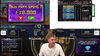 NOW: MEGA BONUS OPENING LIVE W CASINODADDY  WWW.ABOUTSLOTS.COM FOR THE BEST BONUSES AND TURSTED