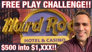 $500 FREE PLAY CHALLENGE   | China Shores  | Liberty Link  | Mighty Cash LAS VEGAS |