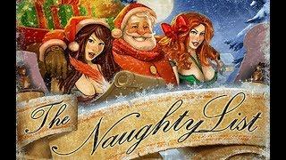 The Naughty List Online Slot from RTG with Free Spins and Picking Bonus