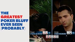 The GREATEST Poker Bluff Ever Seen (probably)