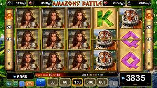Amazons’ Battle casino slots   8 ,835 win!