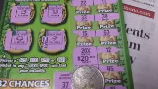 $20 Lucky Streak CA Lottery Scratcher 20X WINNER