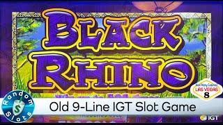 Black Rhino Slot Machine, an Old 9 Line Game