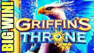 MA$$IVE BIG WIN! GRIFFIN’S THRONE SLOT MACHINE (IGT)