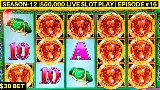 High Limit Bull Mystery Slot Machine $30 Bet Bonus - High Limit Konami Slot | SE-12| Episode #17