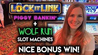 BONUS!! Finally a NICE WIN on Wolf Run Slot Machine!