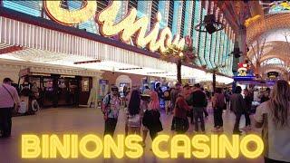 Binions Gambling Hall Casino Fremont Downtown Las Vegas Walkthrough