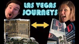 Las Vegas Journeys - Episode 61 "Leaving Mandalay Bay for The D on Fremont Street"