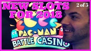 NEW Slots for 2018   Madonna + PAC MAN + West World + MORE  Brian Christopher @ G2E HD