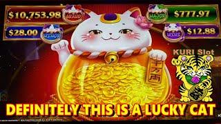 DEFINITELY THIS IS A LUCKY CAT !!50 FRIDAY 227SUN & MOON GOLD / ATHENA / MEOW MEOW MADNESS Slot