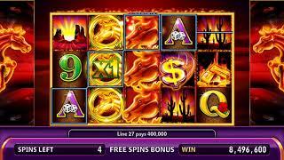 MUSTANG MONEY Video Slot Casino Game with a MUSTANG MONEY FREE SPIN  BONUS