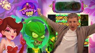 CASINODADDY'S EXCITING BIG WIN ON LOONEY POP (Avatar UX) SLOT