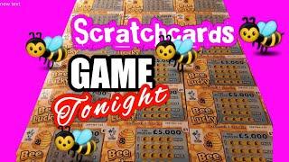 .Can we Get a Winner on these Scratchcards?..if we win any amount we will do some £250,000 cards