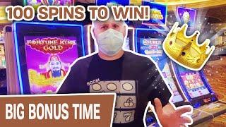 $1,000 Fortune King GOLD  100 Spins to Win!