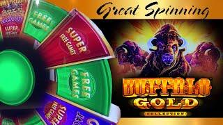 HEADS 'N SPINS - HOW MANY?  BUFFALO GOLD (WONDER 4)  [COMING SOON  7 DAYS OF JACKPOT HANDPAYS ]